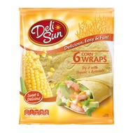 โปรคุ้ม ถูกดี เดลีซัน แผ่นแป้งข้าวโพด 9 นิ้ว 360 กรัม Deli Sun Corn Tortillas 9" 360g สุดคุ้ม เก็บเง