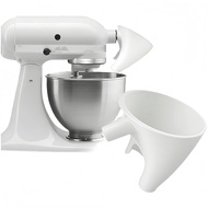Flour Funnel Compatible with KitchenAid Mixer, Flour Funnel Accessories for KitchenAid Artisan 5QT T