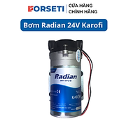 Bơm tăng áp 24V Radian Karofi dùng cho máy lọc nước RO, dàn phun sương - Hàng chính hãng