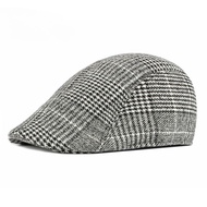 Cap for Men Peaked Cap Retro Beret