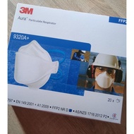 3M N95 Headloop Mask Aura 9320A+ Particulate Respirator Disposable