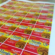6x4 cm 72pcs 6X4 cm Adhesive Sticker