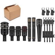NTBD DP7 Trống Chuyên Nghiệp Bộ Micrô Bảy Bộ Có Dây Hoàn Toàn Bằng Kim Loại Nhạc Cụ Bass Mic Micrô Đ