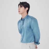 DANDY COSMO | [ 6 สี ] คอจีน Premium HiQ Bamboo Fabric ทรงซ่อนกระดุม DANDY COSMO