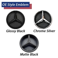 Car Emblems Front grill For Mercedes Benz A/B/C/E/S/R/ML/SL-Class GL350 GL450 GL500 GL550 R320 R350 
