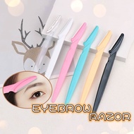 1Pcs Eyebrow Razor Hair Remover Sharpener Portable Eyebrow Trimmer Lady Beauty Makeup Tool Women Bla