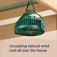 BT 7 3inch Camping Fan USB Rechargeable Tent Fan 1200mAh Ceiling Fan 3-Speed Hanging Fan Mute for Be