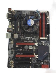 เมนบอร์ดพร้อม CPU i5-i3+พัดลม+ASROCK Fatal1ty B85 Killer มีHDMI สภาพใหม่ๆสวยๆ ชิพ B85 ใส่ 1150 ได้ทุ