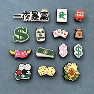 jibitz Be Rich Shoe Charms Fashionable Shoes Accessories DIY high quality