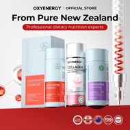Oxyenergy Whitening & Anti-Aging Set Astaxanthin + Glutathione + Collagen HALAL Whitening Skin Anti 