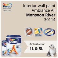 Dulux Interior Wall Paint - Monsoon River (30114)  (Ambiance All) - 1L / 5L