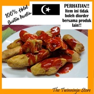 Keropok Lekor Crispy Vacuum Terengganu | PADAT IKAN, RANGUP, SEDAP & TIDAK LIAT | 1 KG FREE SOS