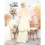 KURUNG KARTIKA Baju Kurung Moden Muslimah Sulam Exclusive Nursing Friendly Size S-3XL Cutting Kemban
