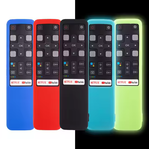 Silicone Case Cover Use for TCL RC802V smart TV remote control 49P30FS 65P8S 55C715