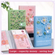 【Local】 3d A6 Savings Book Waterproof Material Tear Resistant For Kids Students Store Banknotes Coin