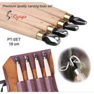 Bonsai Tools, Ryuga Carving Tools, Ryuga Carving Tools, PT-Set of 4 pcs
