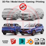 Sketchup | 3DsMax | Blender 3D -  Proton X90 3D Model Asset
