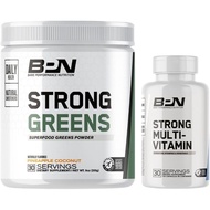 BARE PERFORMANCE NUTRITION BPN Strong Greens & Strong Multi-Vitamin Bundle