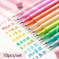 10 Color Morandi Colorful Gel Pen Painting Graffiti Marker Pens