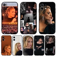 【O-12】Popularity singer Adele for Redmi 6 6A Pro 7 7A 8 8A 9 9A 9C 9T NFC TPU soft black protective 