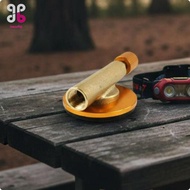 Baosity Gas Connector Connector Lightweight Camping Cooker Hose Adapter Brass Material Gas Tank