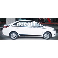 Vios Side Sticker. 4 5 Seat Car Side Sticker (V0015)