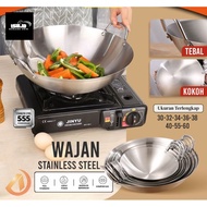 Frying Pan Wok Stainless Non-Stick Golden Flying Fish uk 30cm, 32cm,36cm,38cm