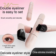 Thai Shop 2-Headed Eyeliner Stamp Eye Head-Tail Easy To Use Waterproof Long-Lasting No Fading Makeup