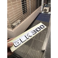 GLK300 lettering, GLK300 4matic logo, mercedes GLK300 embossed stamp