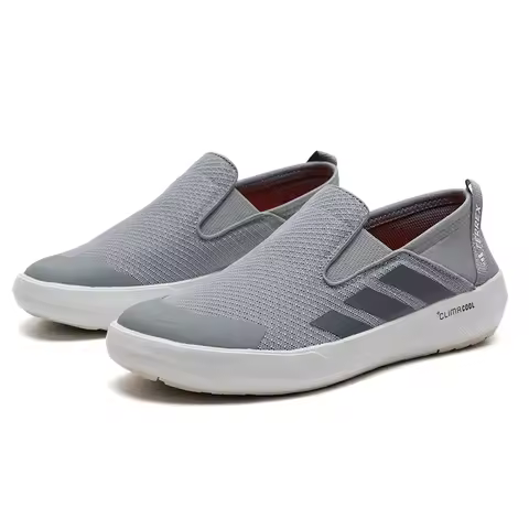 Adidas Men's and Women's Shoes Terrex Boat Slip-On Climacool Outdoor Shoes Hiking Shoes Mountaineeri
