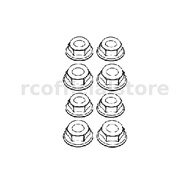 8PCS MJX 14210 1/14 RC Car Spare Parts M4 Nuts