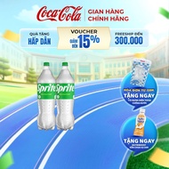 Combo 2 Chai Nước Ngọt Giải Khát Sprite Vị Chanh 195l/Chai Coca-Cola Official Store_LD