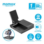 Momax BS2 Conference 10W Bluetooth Mini Speakerphone With Wireless Charger