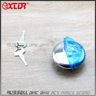 Motorcycle Gas fuel cap Lock petrol tank for Suzuki GN125 GN 125 locking 1994-2001