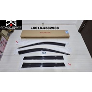 Honda CR-V G6 Door Visor With Chrome Genuine Honda Access