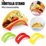 OKDEALS01 6pcs ปลอดสารพิษและไร้สารพิษ ชั้น Tortilla วางซ้อนกันได้ พลาสติกทำจากพลาสติก ชั้นวางแพนเค้ก ทนทานต่อการใช้งาน ป้องกันการรั่วไหล ชั้นทาโก้ แซนวิช