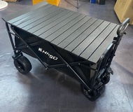 全新現貨 可摺叠手推車 限時送桌板 露營車 野餐車 8吋大車轆 12 軸承雙刹車 攝影影視拍攝工具萬用車手拉車 戶外野餐露營郊游沙灘車戶外野營折疊手拉車垂釣漁具搬運車拖車購物車自駕露營行李工具車 承重