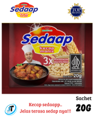 kecap sedap kemasan sachet 20g / kecap manis