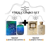 100%ORIGINAL🔥VIRAL COMBO SET RASASI HAWAS ATLANTIS 100ML EDP & RASASI HAWAS VIPER 100ML EDP FOR MEN