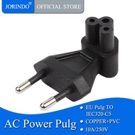 EU TO IEC320 C5 Power conversion plugs ,European 2 Pin Male to IEC 320 C5 Right Angle Power adapter