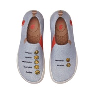 UIN Toledo VII รองเท้าท่องเที่ยวสี รองเท้าส้นเตี้ยสำหรับผู้หญิง slip-on รองเท้าลำลอง-Me of the Week 