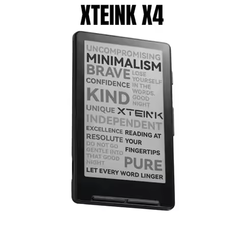 XTEINK X4 Magnetic Portable E-Book Reader 74g Light Thin Electronic Paper Ink 4.3inch 5.9mm 220PPI 8