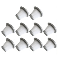 10Piece HEPA Filter for Deerma DX118C DX128C Cordless Handheld Vacuum Cleaner Replacement Parts Accessories