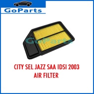 HONDA CITY SEL JAZZ SAA IDSI 2003 AIR FILTER OEM 17220-REA-Z00