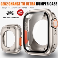 360 Tempered Glass Screen Protector Case For Apple Watch 42mm 46mm i-Watch Series S10 40 42mm 46mm