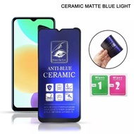 Temper Glass CERAMIC BLUE MATTE LIHGT OPPO RENO 5/RENO 5 4G/RENO 5 5G/RENO 5F/RENO 5 LITE.