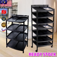 PlatMart - Twins Dolphin 4/7 Layers Plastic Shoe Rack / Rack Kasut