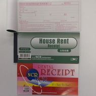 Carbonless NCR House rental receipt Rental receipt book resit sewa rumah resit rasmi official receip