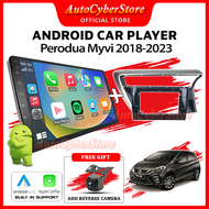 Perodua Myvi 2018-2023 Android 12 Quad Core 10" IPS/QLED Screen Android Player Car Multimedia WIFI Waze Support Carplay/Android Auto