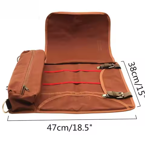 Bartender Canvas Tool Bag Kit Gift for Bartender | Professional 17-Piece Mixology Bartender Kit with